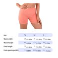 thumbnail image 3 of Qarigey Pantalones cortos de Yoga de cintura alta para mujer, para niñas, gimnasio en casa, correr, trotar, entrenamiento, Fitness, deportes, pantalones Prendas para la parte inferior del cuerpo S Qarigey AP018960-01, 3 of 6