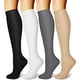thumbnail image 1 of 4 Pares Medias de Compresión 15-20 mmHg para Mujer y Hombre | Medias Deportivas para Running, Enfermeras, Circulación Sanguínea y Venas Varicosas, 1 of 7
