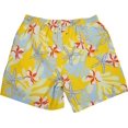 thumbnail image 2 of Sea Scapes by Majestic International - Mens Swim Suit 36949-Medium (yellow floral), 2 of 3