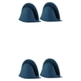 thumbnail image 4 of Billuyoard 2 unids/set silicona Anti-escaldado Bowl Clip reemplazo antioxidante resistente al calor moderno soporte de cocina bandeja guante Tipo 2 Azul 2Conjunto, 4 of 6