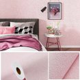 thumbnail image 3 of Papel tapiz de pared autoadhesivo de espuma 3D de lino de PVC de color sólido, grueso, impermeable, para renovación de paredes, decoración del hogar, 3 of 5