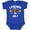 Royal Blue, variant on Inktastic Legends Are Born in July Boys or Girls Baby Bodysuit