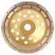 thumbnail image 1 of Disco abrasivo de hormigón con rueda de copa para amoladora de doble fila para piedra de mampostería de hormigón, 1 of 8