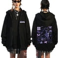 thumbnail image 2 of Vampire Guts-Sudadera con capucha para hombre y mujer, chaqueta de gran tamaño con cremallera y estampado gráfico de concierto de la gira mundial, a la moda, 2024, 2 of 4