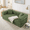Green, variant on Jopath 78" Convertible Sofa Bed with Fixed-Shape Frame and Removable Armrests,Futon Boneless Couch Lounge Loveseat with 2 Pillows,Folding Mattress Couch for Living Room,No Assembly Needed,Yellow