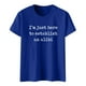 thumbnail image 5 of Camiseta con estampado sarcástico para mujer - Camiseta informal de manga corta con frases divertidas, 5 of 5