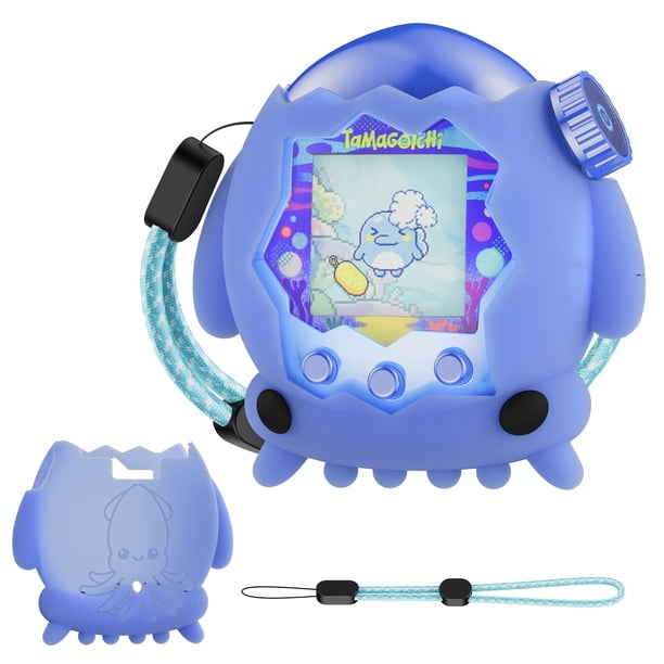Funda de silicona para Tamagotchi Paradise, color azul claro