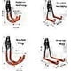 thumbnail image 5 of 2 Heavy Duty Garage Hooks - Garage Storage Hooks - Garden Tool Storage Hooks - Wall Mounted Steel Hooks - Multifunctional Heavy Duty Garage Storage H, 5 of 5