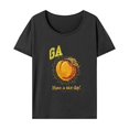 thumbnail image 1 of Camiseta para mujer Tops de verano Ropa deportiva Camiseta básica simple para trabajo deportivo Mujer SG, 1 of 7