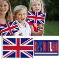 thumbnail image 3 of PVCS Union Jack Bunting, 5.5x8.3 Inch,20 Pack Small Mini Hand Held Flags For Queens -Platinum -Jubilee, Fade Resistant Union Jack Flags, 3 of 7