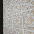 thumbnail image 4 of Drop-In, Glue-Up 2'x2' Faux Tin PVC Ceiling Tile , Arctic Sun, Sample, 4 of 4
