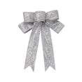 thumbnail image 4 of 1/3Pcs Christmas Wreath Xmas Tree Topper Multipurpose Big Bow Decorations for Festival Holiday, 4 of 4