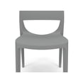 thumbnail image 5 of HON Basyx Prodigy Commercial-Grade 2-Pack Armless Stackable Chair, Indoor & Outdoor Chair, in Platinum Grey (BSXVL332C), 5 of 13