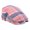Pink, variant on Soft Checkered Cotton Cap British-Inspired Neutral Design, Perfect for Everyday & Outdoor Occasions