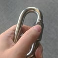 thumbnail image 5 of Anillo de Conexión de Acero Inoxidable 304, Anillo de Conexión de Cadena Rápida, Mosquetón de Escalada de , Hebilla de Seguro M3.5, 5 of 5