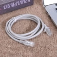 thumbnail image 2 of Cable Red LAN 1 Ethernet Alta velocidad RJ45 Router Computadora (.5m FLhrweasw Nuevo, 2 of 5