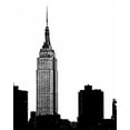 thumbnail image 2 of Pica, Jeff 12x14 Gold Ornate Wood Framed with Double Matting Museum Art Print Titled - NYC Skyline I, 2 of 4