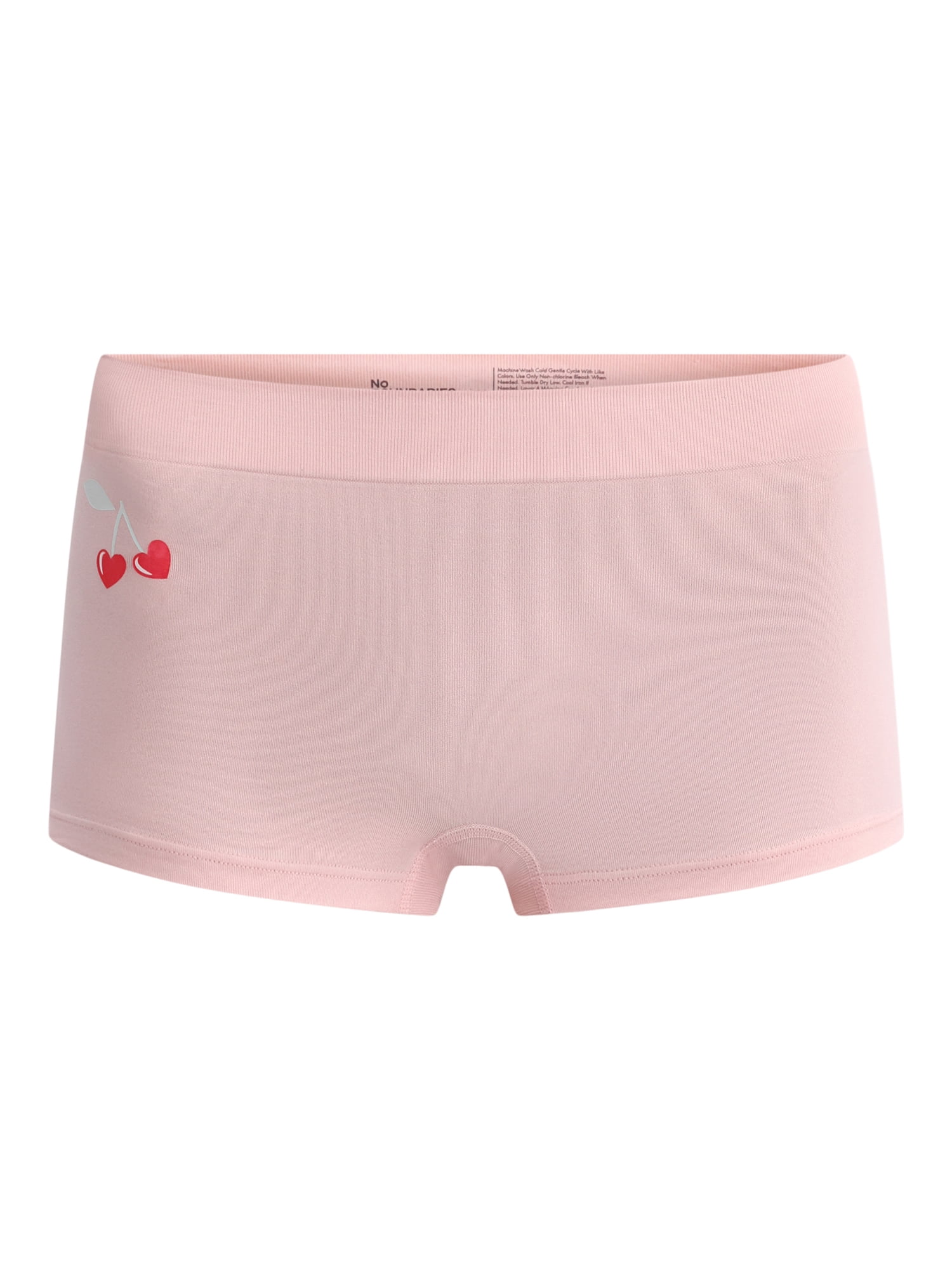 No Boundaries Seamless Boyshort Panties, Women's and Women's Plus