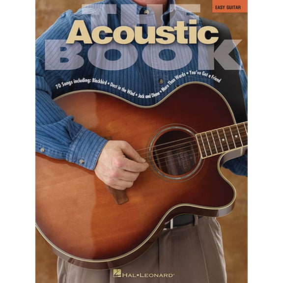 Pre-Owned The Acoustic Book: Easy Guitar (Paperback) 1423467728 9781423467724