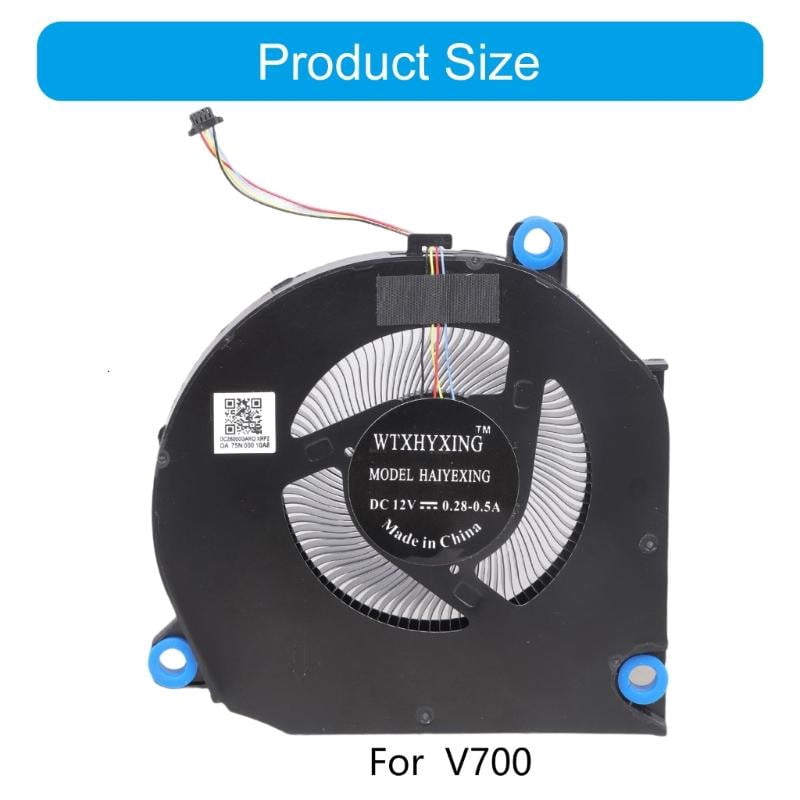 ANXPTIME Laptop Cooling Fan For Hunter V700 FRD WFG9 WFD9 Optimized Airflows