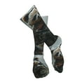 thumbnail image 4 of Kdxio Surreal Panda Warrior Funny Silky Novelty Funky Long Knee High Socks Soft 3D Print Cosplay Crazy Stockings for Men Women, 4 of 8
