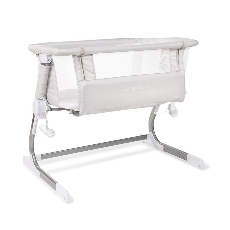Baby Delight Beside Me Dreamer Bassinet Bedside Sleeper Driftwood Gray Ages 0 5 Months Unisex Walmart