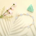 thumbnail image 6 of Unique Bargains 1 Pc Cute White Rose Pearl Headbands for Women Gold Tone, 6 of 6