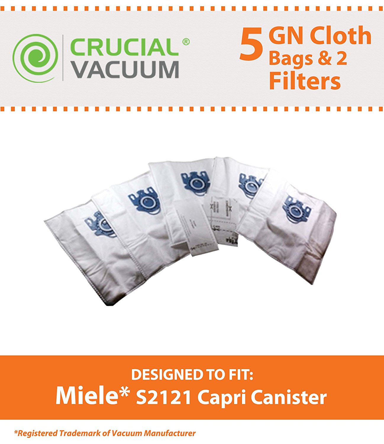 Miele Vacuum Bag & Filter Chart IUCN Water