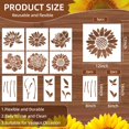 thumbnail image 2 of IIDEA Set de 10 Plantillas de Flores 36 cm para DIY, 2 of 7