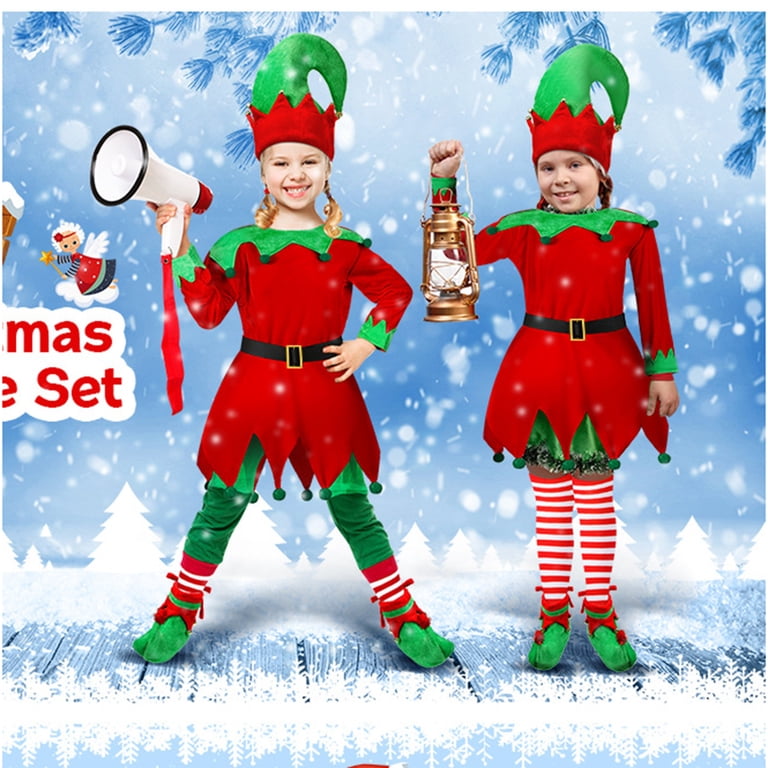 matching sibling christmas dresses Toddler Santa Claus Santa Dress Sets Outfits Girls Winter Clothes Outfits for Toddlers 2-3 Years First Christmas Outfit Girl