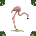 thumbnail image 4 of OUNONA Cute Pink Flamingo Ornament for Home Decoration Made of Resin and Iron Ideal for Bedroom or Living Room, 4 of 8