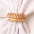 thumbnail image 3 of Shumics Napkin Rings Set of 12, Gold Napkin Rings Buckles for Table Deco, 3 of 4