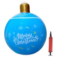 thumbnail image 3 of Navidad Inflable PVC 24 Pulgadas Decorada Al Aire Libre () Azul, 3 of 4