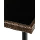 thumbnail image 2 of Naterial Mesa de jardín Zena 149 cm x90 cm, Acero y Vidrio Negro, 2 of 6