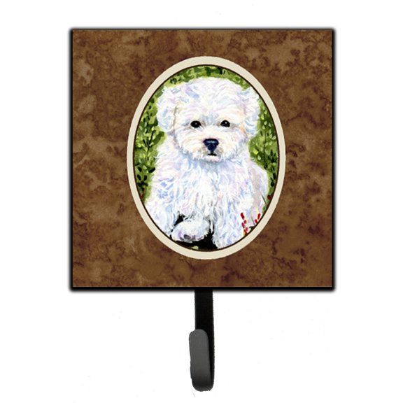Carolines Treasures SS8913SH4 Bichon Frise Leash Holder or Key Hook, Small, Multicolor