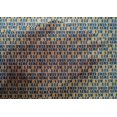 thumbnail image 4 of oneOone Cotton Silk Fabric Arrow & Parallelogram Geometric Print Fabric BTY 42 Inches Wide, 4 of 4