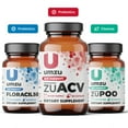 thumbnail image 2 of UMZU Gut Health Bundle: Floracil50, zuACV+Prebiotics, zuPoo, 2 of 8
