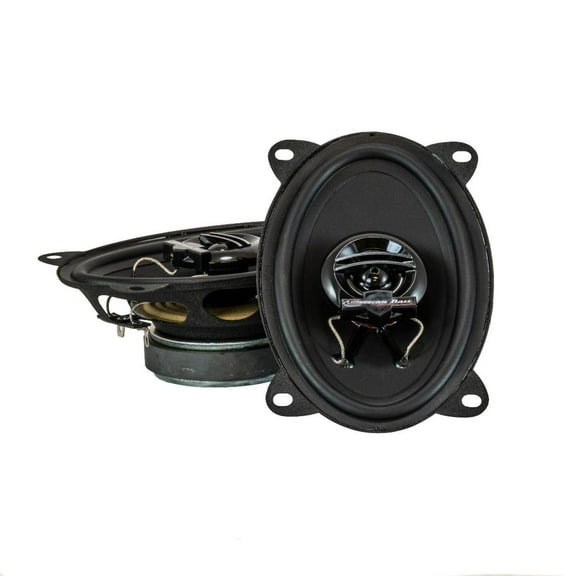 AMERICAN BASS SYMPHONY 4.6 4.6" 45W RMS FULL-RANGE 2-WAY COAXIAL SPEAKER SYSTEM