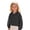Black, variant on Kids Girls Coat Hooded Jacket Toddler Windproof Zipper Outwear Children Jacket, Size 12-13 Years