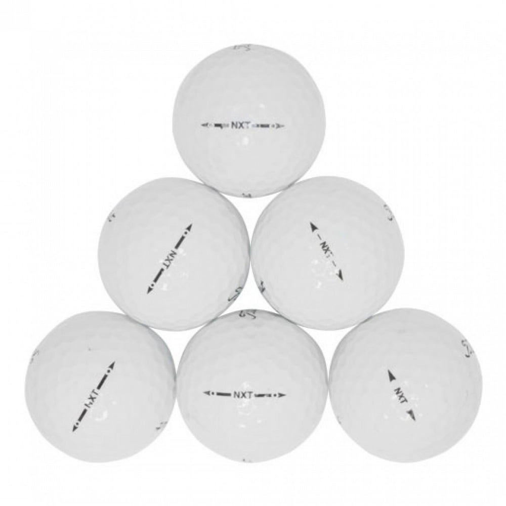 Titleist NXT Golf Balls, Used, Practice Quality, 12 Pack