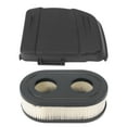 thumbnail image 2 of 594106 Cover And Air Filter, ABS Air Cleaner Cover Replacement Air Cleaner  Filter Lawn Mower Air Cleaner Replacement Filters For 650EXI  675IS 675EXI Lawn Mower, 2 of 8