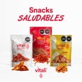 thumbnail image 2 of VITALI | Snacks Saludables - Caja J&iacute;cama Horneada con Chile x5 Unidades | 50gr por unidad | Botanas Horneadas Saludables Sabor Chile y Crujientes | Sin Gluten | Producto Vegano y 100% Natur, 2 of 7