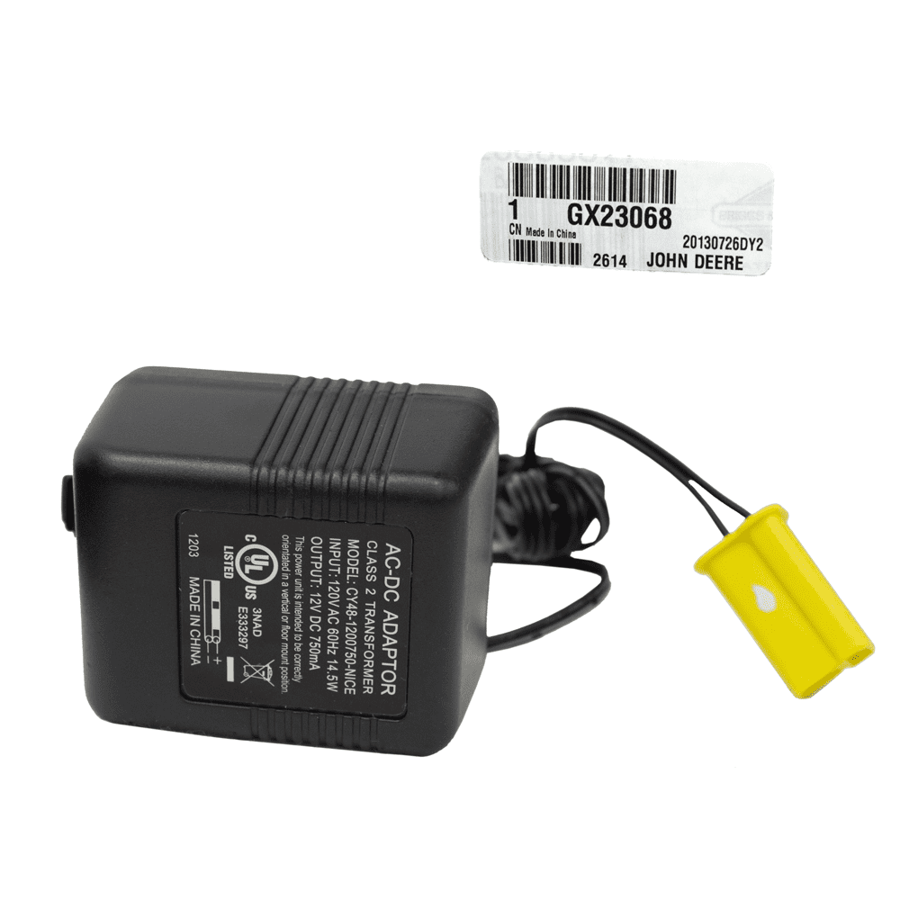 John Deere Original Equipment Battery Charger GX23068