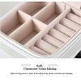 thumbnail image 5 of Small Portable Travel Jewelry Box Organizer Storage Case for Rings Earrings Necklaces, 5 of 7