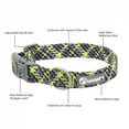 thumbnail image 6 of Adjustable Puppy Dogs Collar Medium Large For Dog Choker Ring Durable Reflective Nylon Pet Cat Collar Breathable Bulldog Harness, 6 of 10