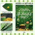 thumbnail image 6 of St Patricks Day Garden Flag, Shamrock St Patricks Flag 12 x 18 Inch, Double Sided St Patricks Day Flag for Home Decorations, St Patricks Day Party Decorations, St Patricks Day Decorations, 6 of 6
