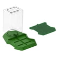 thumbnail image 2 of Dispensador de agua para reptiles, alimento para tortugas, bebedero, comedero, dispensador para tortugas verde, 2 of 9