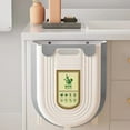 thumbnail image 7 of Kitchen Garbage Bin under $5! CQCYD Hanging Kitchen Trash Can, Foldable Compost Bin, 10L Under Sink Garbage Bin, Cabinet Door Mounted Waste Bin, Space Saving, 7 of 7