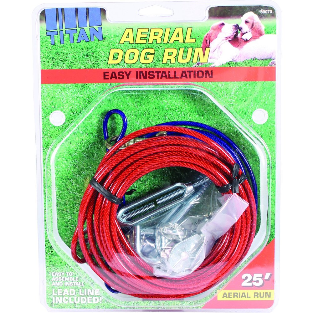 Coastal Pet Titan Aerial Dog Run Cable Trolley Galvanized Weather