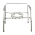 thumbnail image 3 of Drive Medical Heavy Duty Bariatric Folding Bedside Commode Chair, 3 of 5